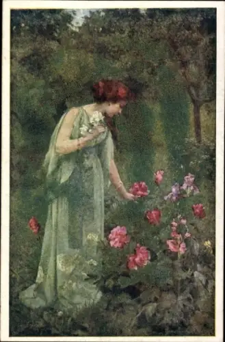 Künstler Ak Schuster, Karl, Das sind die Tage der Rosen