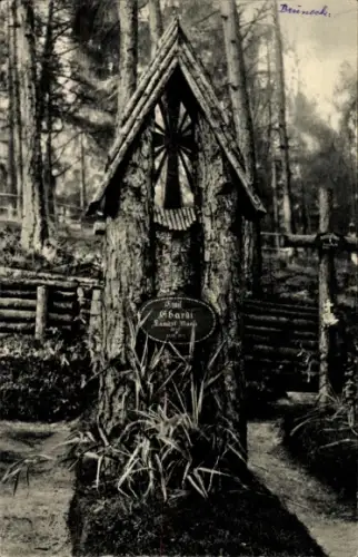 Ak Bruneck Brunico Südtirol, Heldengrab, Soldatenwaldfriedhof