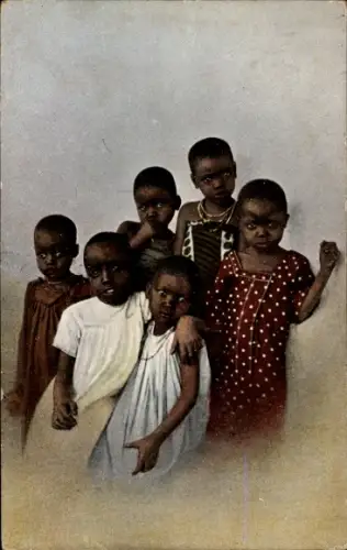 Ak Mamba Tansania, Kinder, Gruppenbild