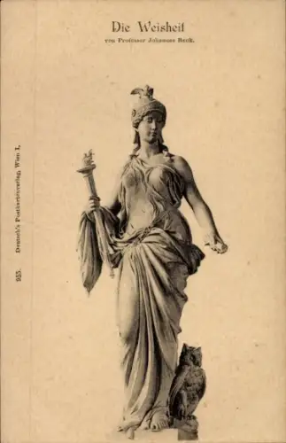 Ak Wien 1 Innere Stadt, Die Weisheit von Professor Johannes Benk