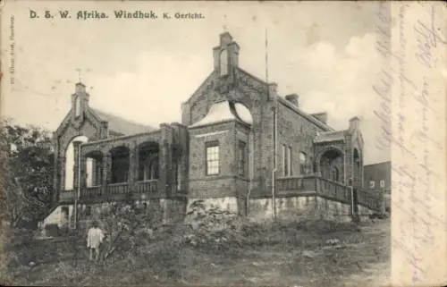 Ak Windhoek Windhuk Namibia Deutsch Südwestafrika, Gericht
