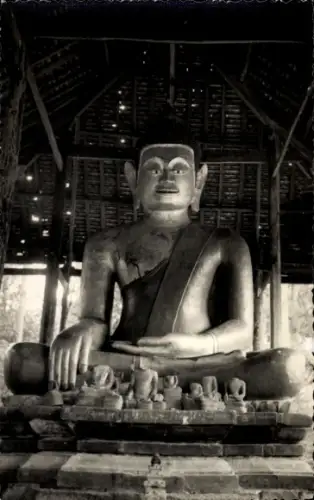 Foto Angkor Wat Kambodscha, Buddha-Statue