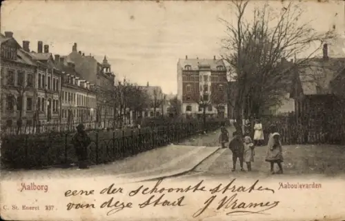 Ak Ålborg Aalborg Dänemark, Aaboulevarden