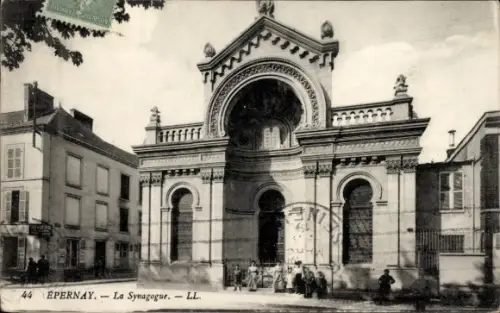Judaika Ak Epernay Marne, La Synagogue, Synagoge