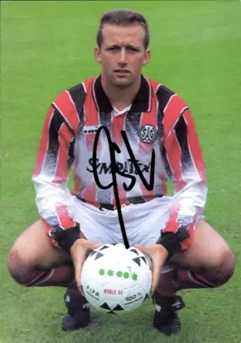 Autogrammkarte Fußballer Hans Werner Moser, SG Wattenscheid 09, Autogramm