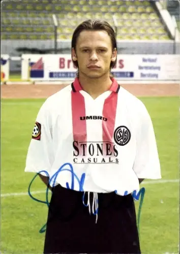Autogrammkarte Fußballer Sergej Dikhtjar, SG Wattenscheid 09, Autogramm