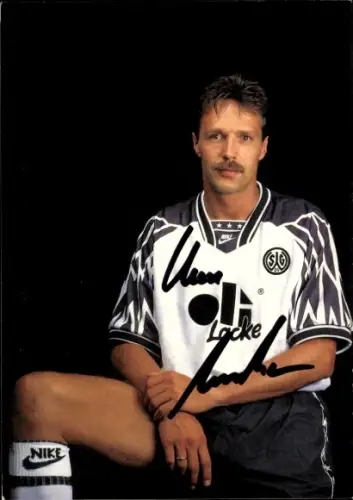 Autogrammkarte Fußballer Uwe Neuhaus, SG Wattenscheid 09, Autogramm