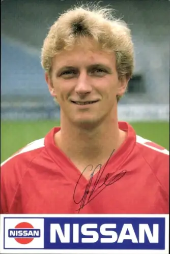 Ak Fußballer Gerrit Plomp, FC Utrecht, Autogramm
