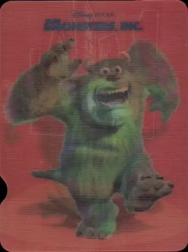 3-D Ak Monster, Inc. Disney, Pixar, Sulley von Die Monster AG