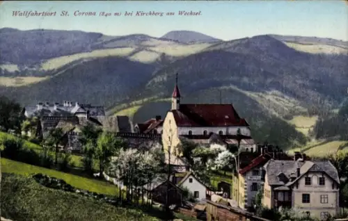 Ak St Corona am Wechsel in Niederösterreich, Gesamtansicht