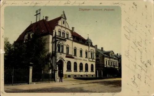 Ak Siegmar Chemnitz in Sachsen, Post