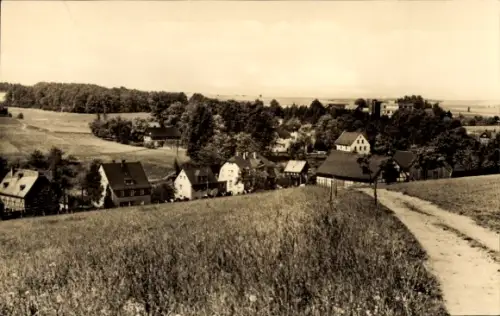 Ak Bernsdorf (Kreis Hohenstein Ernstthal) Sachsen, Bernsdorf bei Hohenstein-Ernstthal/Sa., Dorfan