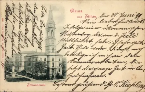 Ak Zittau in Sachsen, Johanneum