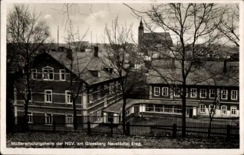 Ak Neustädtel Schneeberg im Erzgebirge, Heim am Gleesberg