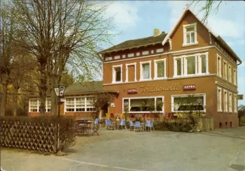 Ak Meckelfeld Seevetal in Niedersachsen, Restaurant Café Waldquelle