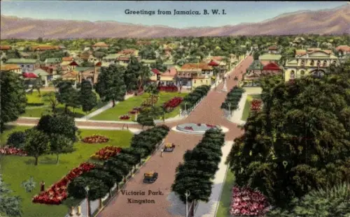 Ak Kingston Jamaika, general view of the Victoria Park
