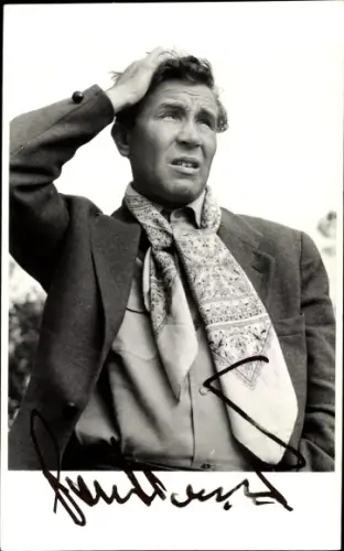 Ak Schauspieler Franz Muxeneder, Portrait, Autogramm