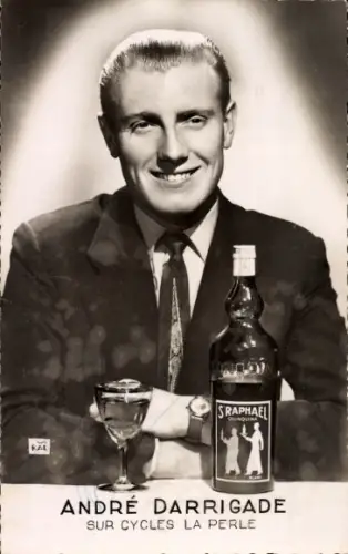 Ak André Darrigade, Radrennfahrer, Autogramm