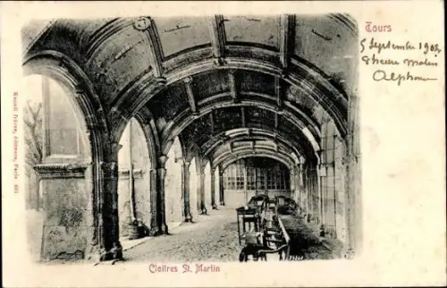 10 alte Ansichtskarten Tours Indre et Loire, Diverse Ansichten