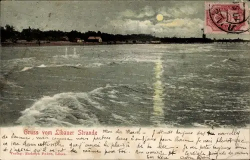 Ak Liepaja Libau Lettland, Strand