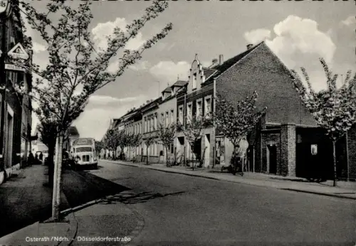Ak Osterath Meerbusch am Niederrhein, Düsseldorferstraße