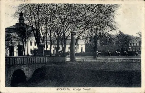 Ak Wickrath Mönchengladbach am Niederrhein, Gestüt