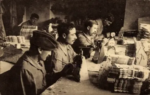 Ak Lyon Rhône, Schule, Maler, Spielzeuge