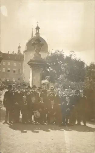 Foto Ak Moritzburg in Sachsen, Gruppenbild