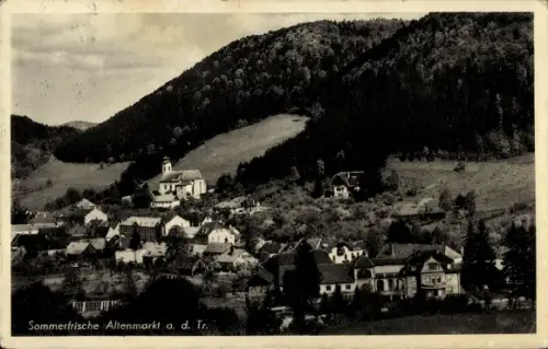 Ak Altenmarkt an der Triesting Niederösterreich, Gesamtansicht