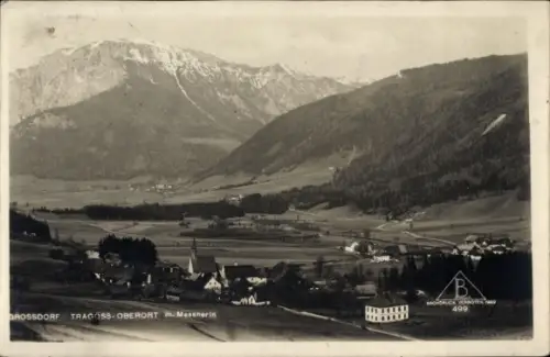 Ak Tragöß Oberort Steiermark, Gesamtansicht
