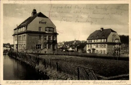 Ak Lichtenstein Callnberg Sachsen, Lichtenstein-Callnberg, Bezirkskrankenhaus