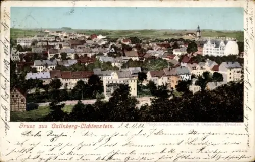 Ak Lichtenstein Callnberg Sachsen, Gesamtansicht