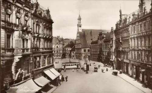 Ak Zwickau in Sachsen,  Hauptmarkt