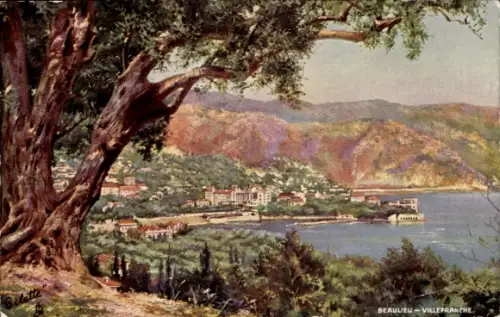 Künstler Ak Beaulieu Villefranche sur Mer Alpes Maritimes, Tuck Série 768 No 43