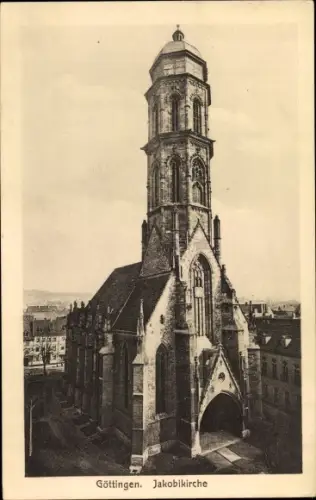 Ak Göttingen in Niedersachsen, Jakobikirche