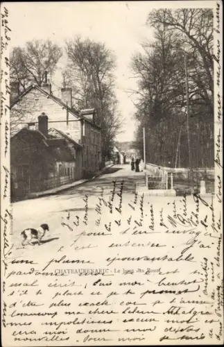 Ak Chateaurenard Loiret, Le Bout des Ponts