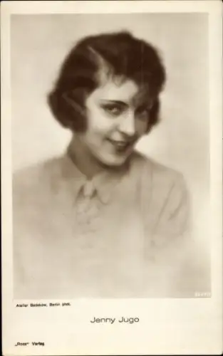 Ak Schauspielerin Jenny Jugo, Portrait, Ross Verlag 3007/1