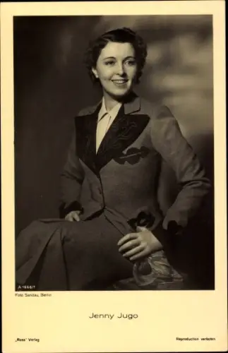Ak Schauspielerin Jenny Jugo, Portrait