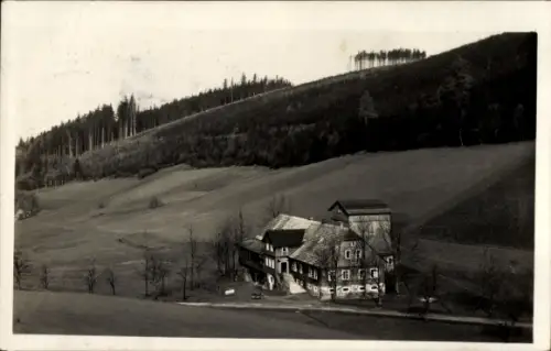 Ak Olešnice v Orlických horách Gießhübel im Adlergebirge Region Königgrätz, Schnappe Baude