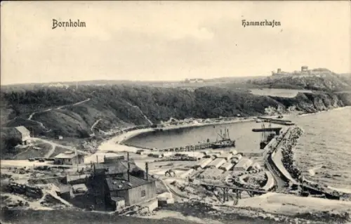 Ak Bornholm Dänemark, Hammerhafen