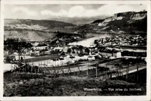 Ak Wasserbillig Luxemburg,  Blick vom Boxberg