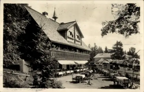 Ak St. Vigil Südtirol, Albergo Station du San Vigilio