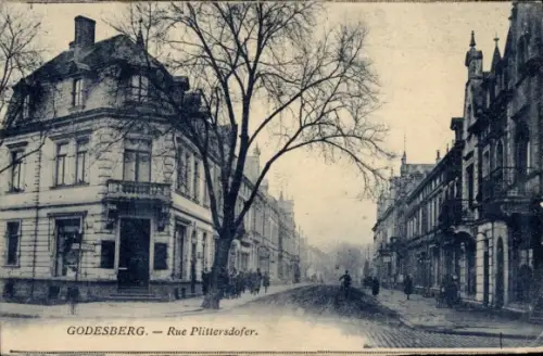 Ak Bad Godesberg Bonn am Rhein, Plittersdorfer Straße