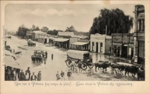 Ak Pretoria Südafrika, Straßenpartie