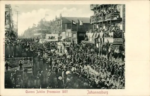 PC Johannesburg, South Africa, Queens Jubilee Procession 1897