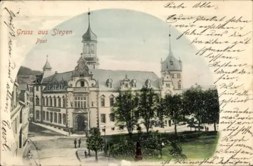 Ak Siegen in Westfalen, Post