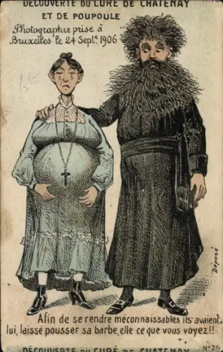 CPA Decouverte du Lure de Chatena et de Poupoule