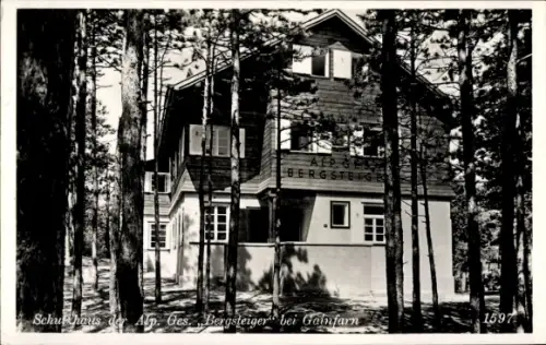 Foto Ak Bad Vöslau in Niederösterreich, Schutzhaus am Mariazellerzwickl, Inh. L. u. L. Fink