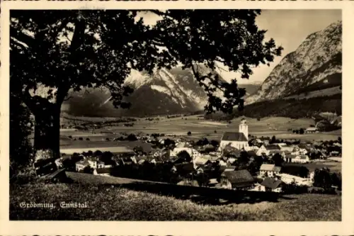 Ak Gröbming Steiermark, Gesamtansicht