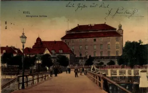 Ak Kiel,  Königliches Schloss